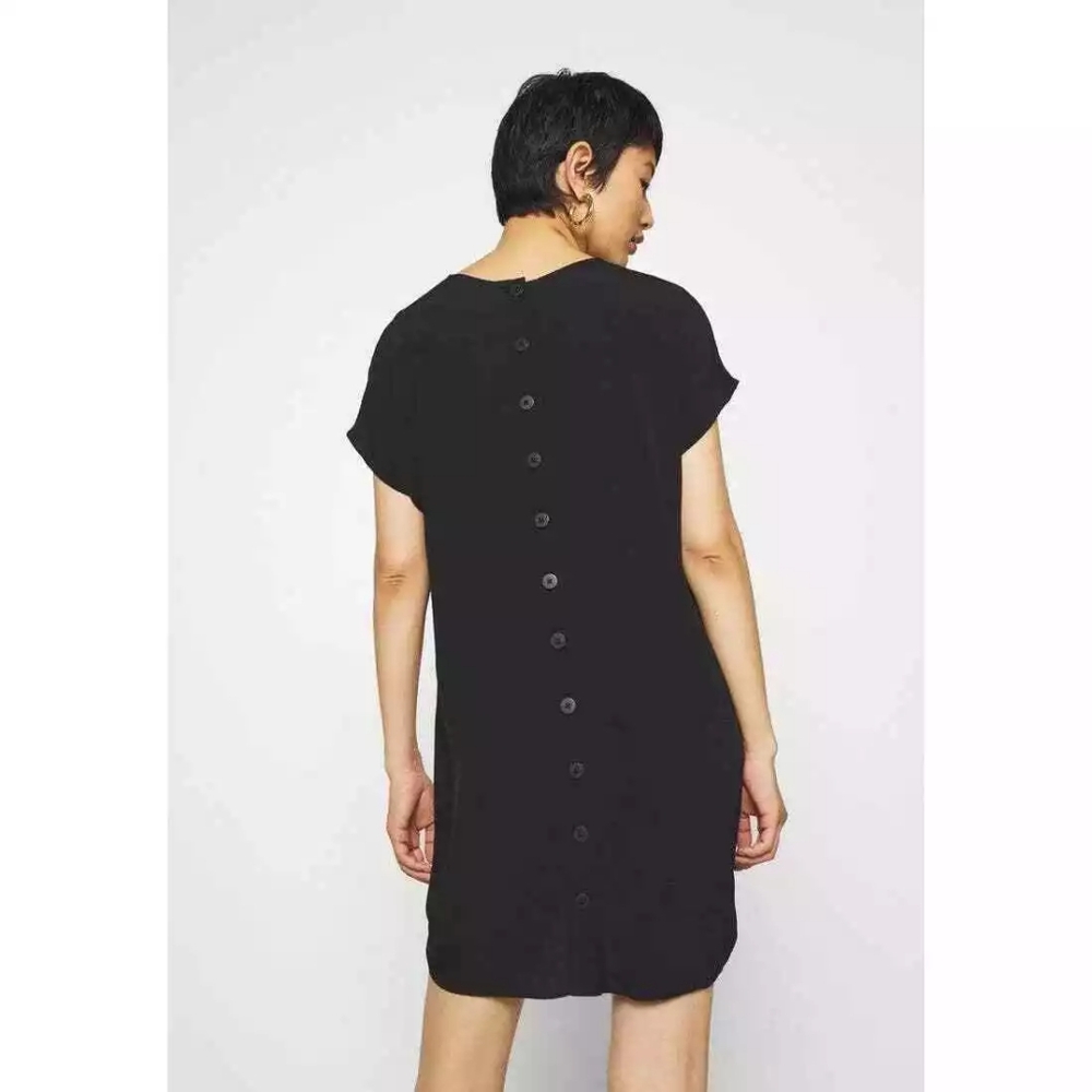 Madewell Crewneck Button-Back Easy Dress Size Small